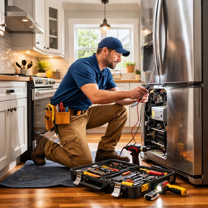 handyman refrigerator